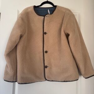 NWT! | MADEWELL Women’s Reversible Denim & Sherpa Jacket | Size Small
